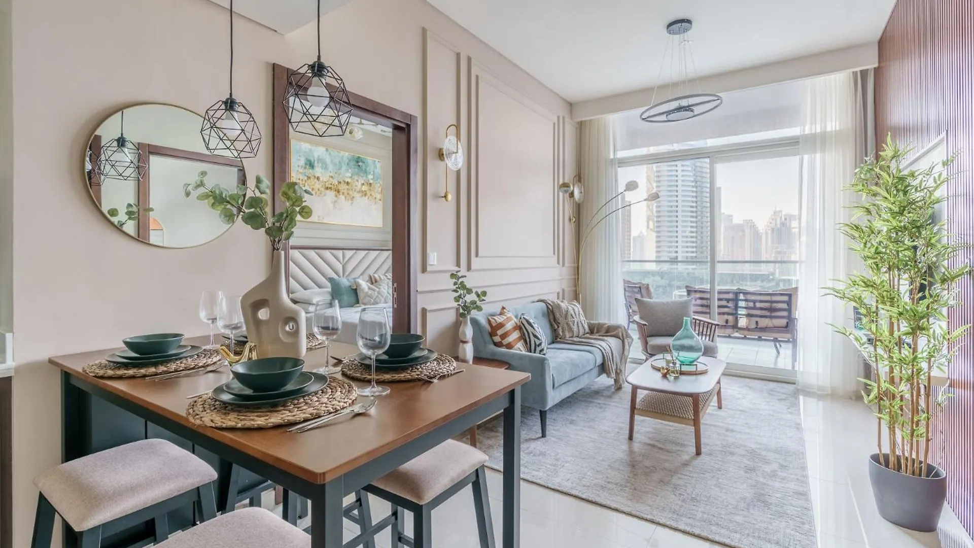 Deluxeliving At Vera Tower - Full Burj Khalifa View - Brand New Luxury Apartment Dubai